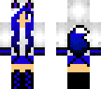 blue wolf girl