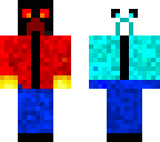 fire ice creeper in jacket