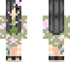 green kimono edit