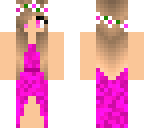 pink dress