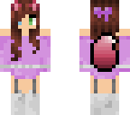 pink wolf girl