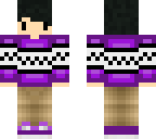 purple sweater chibi