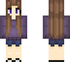 purple sweater tumblr girl