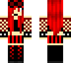 red cyber goth