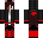 red cyborg fox girl