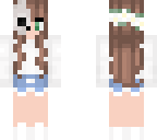 skull faced girl