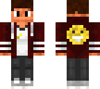 afro hoodie red