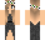 black dress