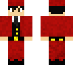 black haired red
