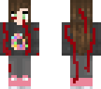 bleeding donut girl