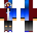 blue and red ninja