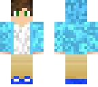 blue hooded teen