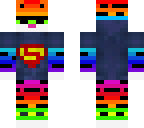 cool rainbow tiger