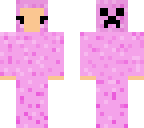 creeper girl pink