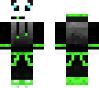 green gamer panda