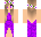 purple dress