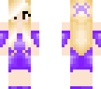 purple dress