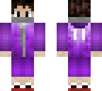 purple hoodie with scarf edit