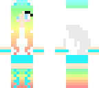 rainbow girl