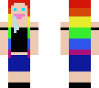 rainbow hair derp