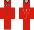 red xenomorph drone
