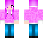 skele hand dark hair with headphnes
