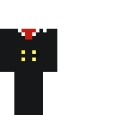 slender man with a suit