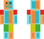 slime blue and orange