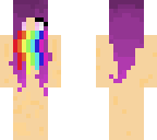 snapchat hair rainbow