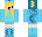 blonde vaporeon girl