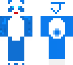 blue panda