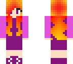 cute fire girl