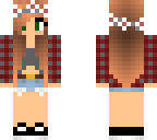 cute flannel girl