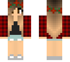 cute plaid girl