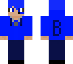 dyed blue