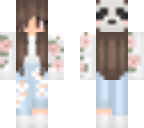 edited panda girl