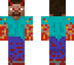 evil fire infected halloween steve