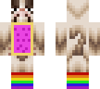 grumpy cat as nyan cat