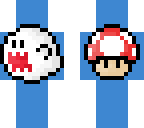 mario pixel skin
