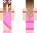 prom pink girl