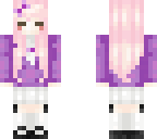 purple schoolgirl