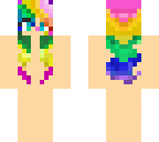 rainbow hair