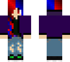 red werewolf blue girl