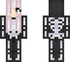 skeleton girl - edited
