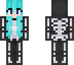 skeleton girl