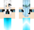 white hair mermaid
