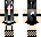 black cat maid