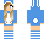 blue bunny girl