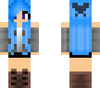blue casual