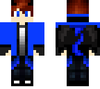 blue demon boy